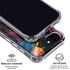 Chromatic Splatter Black iPhone 16e Clear Case